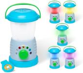 Melissa & Doug Let's Explore Lantern Playset Lights & Sounds Explore | Light and Sound Toy for Kids | Camping Toy | 3+ | Boys or Girls