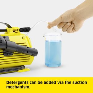 Kärcher K 2 Pressure Washer – 110 Bar, 360 l/h, Vario Spray, Yellow/Black