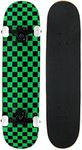 Krown Intro Skateboard, Green/Black