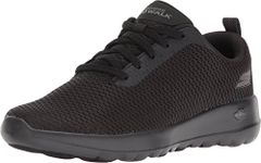 Skechers Women's Go Walk Joy 15601 Wide Walking Shoe, Black, 6.5 UK Wide