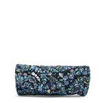 Vera Bradley Women's Roll Makeup Brush & Pencil Case Bag, Dreamer Paisley-Recycled Cotton, One Size