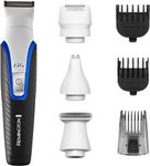 Remington Multi-Grooming Kit for Men Graphite G4 (Hair & Beard, 7 Attachments, Nose & Ear, Precision Trimmer, Mini Foil Shaver, 3 Combs, Self-Sharpening Blades, 60-Minute Run Time, Cordless) PG4000