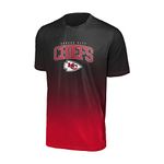 Foco Kansas City Chiefs NFL Gradient Mesh Jersey Short Sleeve Herren T-Shirt