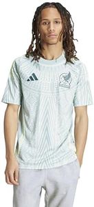 adidas Men's Mexico 24 Away Jersey, Linen Green, Large