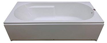 MADONNA Prestige Acrylic 4 Feet Freestanding Bath Tub (White)