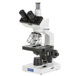 OMAX 40X-2000X Lab Trinocular Biological Compound LED Microscope with Double Layer Mechanical Stage