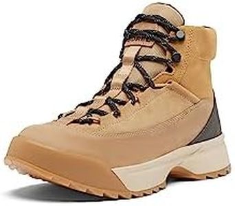 Sorel Men's Scout 87' Mid Waterproof Boots, Caribou Buff, Gum 2, 10.5