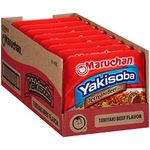 Maruchan Yakisoba Teriyaki Beef Flavor, 4 OZ (Pack of 8)