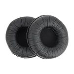 2 Pack Ear Pads Replacement for Sony Headphone 70MM Soft Memory Foam Protein Leather Cushions Compatible with MDR-ZX110 ZX110NC ZX100 WH-CH500 V150 V250 V200 CH510 CH520 JBL Tune 510BT 500BT (Black)