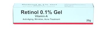 Healthymia Retinol Gel 0.1 Vitamin A Repairs Fine Lines & Wrinkles, Scar Treatment, Age and Sun Spots, Anti-Aging Formula, 20g