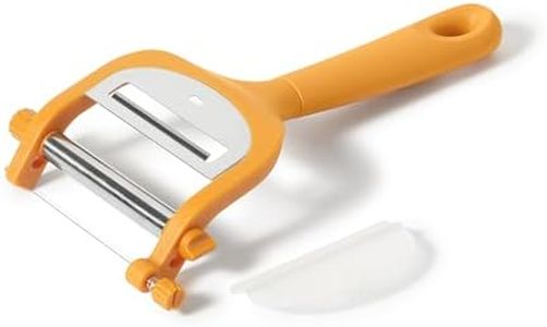 Starfrit 2-in-1 Cheese Slicer - Stainless Steel, Adjustable Wire, Extra Blade, Dishwasher-Safe