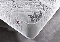 Bed Centre- Ortho Sprung With Memory Foam Quilted Mattress Medium Soft (5ft King)