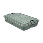 Stanley The Useful Classic Box 1.2L - Dishwasher Safe - Stainless Steel Lunch Box - Stackable Sandwich Box - BPA-Free - Secure Closure