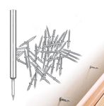 Double Headed Skirting Nails, Double-Head Skirting Thread Seamless Nail with Specific Sleeve Tool, Non Marks Skirting Board Nails, Invisible Security Small Screws Nails for Home Improvement (200Pcs)