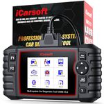 iCarsoft VAWS V2.0 OBD2 Scanner for VW/AUDI/Skoda/SEAT, Full System Diagnostic Tool, Oil Reset/SAS/EPB/BMS/ETC/DPF/Injector Coding, Battery Test, Auto VIN, Car Code Reader Lifetime Update
