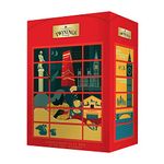 Twinings Tea Festive Gift Pack,66 Sachets,8 Blends,Earl Grey,English Breakfast,Lemon Tea,Pure Green Tea,Green Tea & Mint,Green Tea Jasmine & Pure Peppermint - Loose Leaves,0.43 Kg