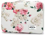 MOCA Bag Sleeve for 13 13.3 inch MacBook Air Pro Retina 13 13.3 inch a1466 a1369 a1502 MacBook 13 13.3 inch Sleeve Bag Cover (Peony, 13.3 inch MacBook/Laptops)