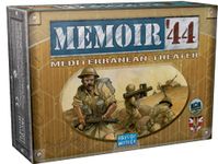 Days of Wonder | Memoir '44 Mediterranean Theatre Expansion | Board Game | Ages 8+ | 2 Players | 30-60 Minutes Playing Time