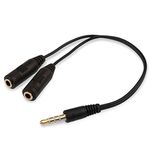 REYTID PC Gaming Headset to Xbox One / PS4 Talkback Chat Converter Cable - Compatible with Sennheiser, Turtle Beach, Logitech, SteelSeries, Sentey, Sades