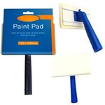 Citystores® LW Paint Pad with Handle Refill High Capacity Fabric Rapid Accurate Coverage Emulsion Paints On Indoor Walls Ceilings 3521