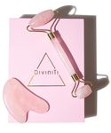 Rose Quartz Roller & Gua Sha Massage Tool - Gifts for Women - Jade Roller for Face Roller - Skincare Tools for Face | Anti Aging Rose Quartz Roller for Face | Guasha Tool for Face