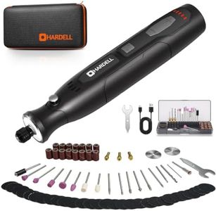 4V Mini Cordless Rotary Tool Kit for 3D Printer Sanding with 360° LED Light