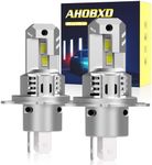 AHOBXD H4 Light Bulbs Super Bright 