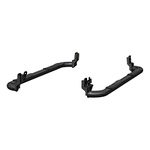 ARIES 215040 3-Inch Round Black Stainless Steel Nerf Bars, No-Drill, Select Dodge, Ram 1500