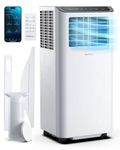 Pro Breeze® 14000 BTU Portable Air Conditioner - Smart Home WiFi Compatible with 24-Hour Digital Timer, Smart Display & Window Venting Kit Included - Air Conditioning Unit for Home & Office