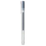 Gel Ink Ballpoint Pen Cap Type 0.5mm Blue Black (10 pieces)