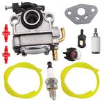 AISEN Carburetor for 753-08057 Troy-Bilt TB625EC TB675EC Trimmer 41ADZ62C766 41ADZ67C766 CC310 CC330 CC350 CC370 String Trimmers