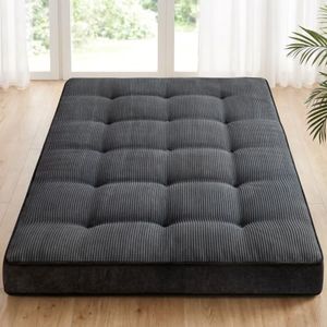 MAXYOYO 6" Extra Thick Japanese Floor Mattress Queen Size Futon Mattress