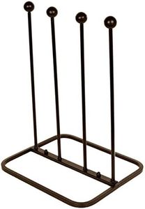 ARSUK - Zapatero de Hierro Fundido Resistente al Aire Libre (2 Pares de Soportes para Maletero)