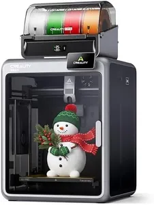 Creality K2 Pro Combo (A) 3D Printer, Multicolor 3D Printer with CFS, 600mm/s Max High-Speed, Dual AI Camera, Fully Assembled Auto Leveling, 300x300x300mm Large Print Volume, for Pros & Hobbyists