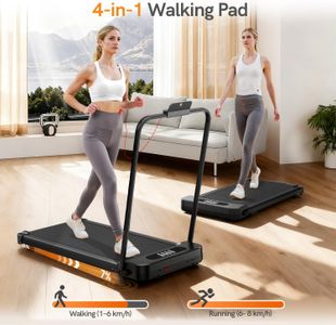 Dskeuzeew Walking Pad Treadmill – 7% Incline, Compact Home Fitness