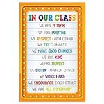 FaCraft Classroom Rules Poster,12" 