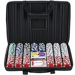 LUOBAO Poker Chips Set for Texas Ho