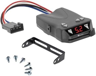 Tekonsha 8507120 Brakeman IV, Time-Delay Brake Controller for Trailers with 1-4 Axles, Black