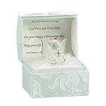 Christening Gift ideas for Girls and Boys Baptism Crystal Angle with Cross