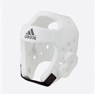 adidas Deluxe Head Gear (White, Small)