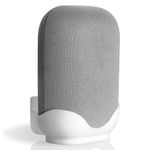 Smart Speaker Wall Mount Stand Fixed Holder Desktop Speaker Stand Compatible with Google Nest Audio Smart Speaker (White)