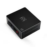 KUYIA Desktop PC Business Computer Windows 10 8GB RAM 128G SSD Celeron J4125(up to 2.7GHz) Processor Supports 4K HD Dual HDMI WiFi (2.4G+5.8G) Ethernet