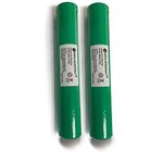 GLEPOWEER 3.6V 3000mAh Ni-MH Battery (2PACK) Compatible with Streamlight Stinger 75375 75175 LED HP, XT,DS,PolyStinger, Pelican M9, FL126 Flashlight