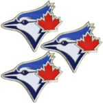 3 Pcs Toronto Blue Jays Baseball Team Logo Metal Badges Hat Pins