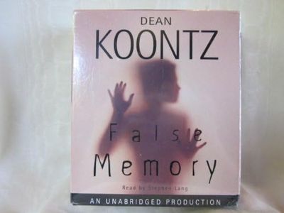 False Memory by Dean Koontz Unabridged CD Audiobook