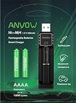 ANVOW Smart AAAA Battery Charger wi