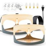 ASPECTEK Sticky Dome™ Flea Trap with 2 Sticky Discs. Odorless, Non-Toxic, Natural Insect Traps, Safe for Indoor Use, Children and Pets - 2 Pack