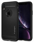 Rugged Armor Back Cover Case Compatible with iPhone XR (TPU | Matte Black)