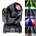 LED Moving Head Light 30W DJ Lights Stage Lighting with 8 GOBO 15 Color by DMX and Sound Activated Control Spotlight for Disco Party Wedding Church Live Show KTV Club...