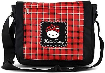 Target Hello Kitty Bolso Bandolera, Rojo (Rosso/Nero)